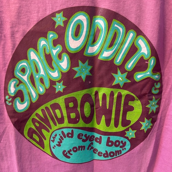 David Bowie Tshirt - size small BNWOT - Picture 3 of 3